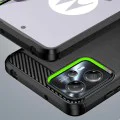 Калъф за Motorola Moto G13 / G23 - Carbon Silicone - Черен
