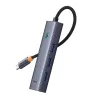 Хъб Type-C към 4x USB3.0 - Baseus (B0005280A813-03) - Space Gray