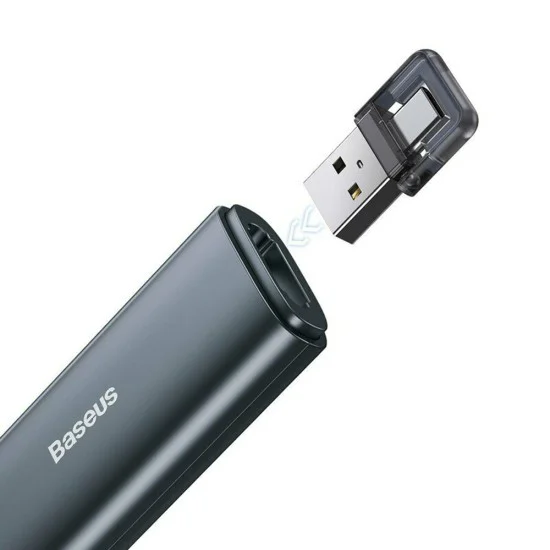 Безжично дистанционно управление за презентации - Baseus (ACFYB-0G) - сиво