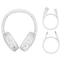 Bluetooth безжична слушалка за намаляване на шума - Baseus Encok D02 Pro (NGTD010302) - бяла