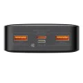 Външна батерия 20000mAh, 20W - Baseus Bipow Digital Display (PPBD050501) - Черен