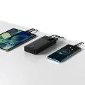 Външна батерия 20000mAh, 20W - Baseus Bipow Digital Display (PPBD050501) - Черен