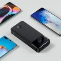 Външна батерия 20000mAh, 20W - Baseus Bipow Digital Display (PPBD050501) - Черен