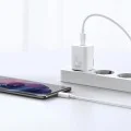 Priza Type-C PD25W Type-C Charger + Type-C кабел - Baseus Super Si (TZCCCSUP-L02) - бял