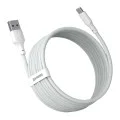 Кабел за данни USB към Type-C, бързо зареждане 5A, 40W, 1.5m (комплект 2) - Baseus (TZCATZJ-02) - бял
