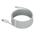 Кабел за данни USB към Lightning, бързо зареждане 2.4A, 480Mbps, 1.5m (комплект 2) - Baseus (TZCALZJ-02) - бял