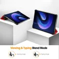 Калъф за Xiaomi Pad 6 / Pad 6 Pro - FoldPro - Червен