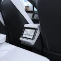 Протектор за автомобилен дисплей за Tesla Model X 2022 / Model S 2021 - Spigen Glas.tR Slim Anti-Glare - Черно