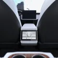 Протектор за автомобилен дисплей за Tesla Model X 2022 / Model S 2021 - Spigen Glas.tR Slim Anti-Glare - Черно