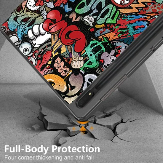 Калъф за Samsung Galaxy Tab S8 Ultra - FoldPro - Urban Vibe