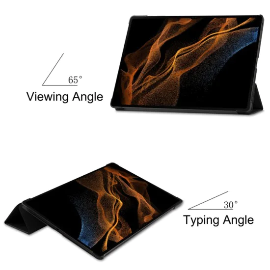 Калъф за Samsung Galaxy Tab S8 Ultra - FoldPro - черен