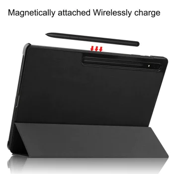 Калъф за Samsung Galaxy Tab S9 Plus / S9 FE Plus / S10 Plus / S10 FE Plus - FoldPro - Черен