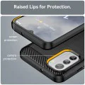 Калъф за Nokia G42 - Карбон силикон - черен