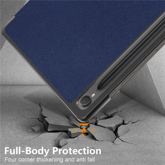 Калъф за Samsung Galaxy Tab S9 / S9 FE / S10 FE - FoldPro - Син
