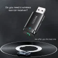 Bluetooth приемник за кола - Yesido (YAU40) - Черен