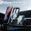 Калъф за iPhone 15 Pro - ESR Classic Hybrid Hybrid HaloLock Kickstand - Clear Black