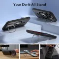 Калъф за iPhone 15 Pro - ESR Classic Hybrid Hybrid HaloLock Kickstand - Clear Black