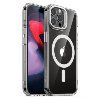 Калъф за iPhone 15 Pro Max - ESR Classic Classic Hybrid Hybrid HaloLock Kickstand - Clear
