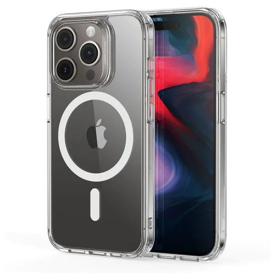 Калъф за iPhone 15 Pro - ESR Classic Classic Hybrid HaloLock - Clear