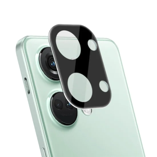 Протектор за камера за OnePlus Nord 3 - Цяло стъкло на камерата - черно
