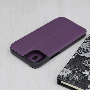 Калъф за iPhone 15 Plus - eFold Series - Лилав