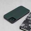 Калъф за iPhone 15 Plus - eFold Series - Тъмно зелен