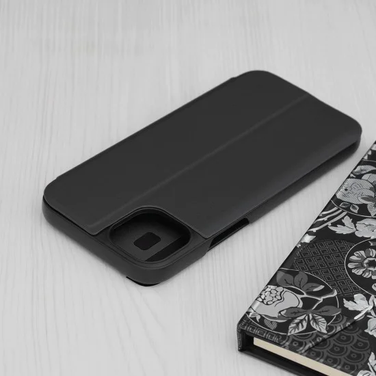Калъф за iPhone 15 Plus - eFold Series - черен
