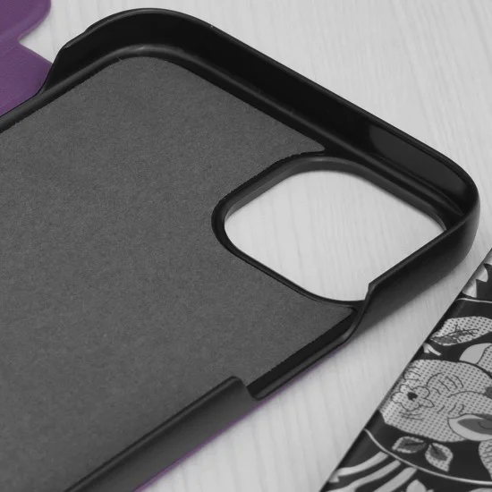 Калъф за iPhone 15 Plus - eFold Series - Лилав