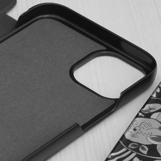 Калъф за iPhone 15 Plus - eFold Series - черен