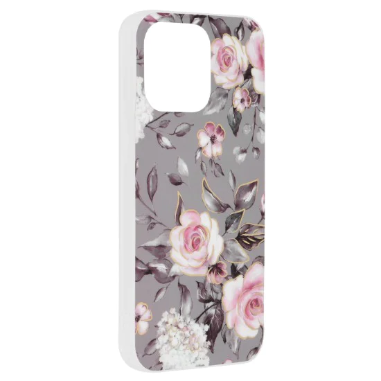 Калъф за iPhone 15 Pro Max - Marble Series - Bloom of Ruth Gray