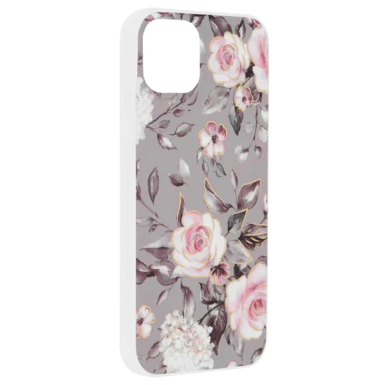 Калъф за iPhone 15 Plus - серия Marble - Bloom of Ruth Gray