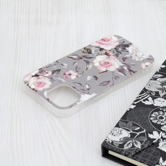 Калъф за iPhone 15 - серия Marble - Bloom of Ruth Gray