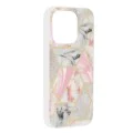 Калъф за iPhone 15 Pro - серия Marble - Pink Hex