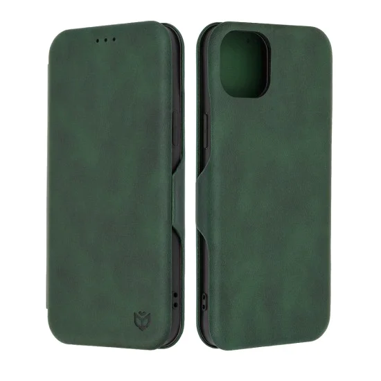 Калъф за iPhone 15 Plus Safe Wallet Plus, зелен
