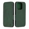 Калъф за iPhone 15 Pro Safe Wallet Plus, зелен