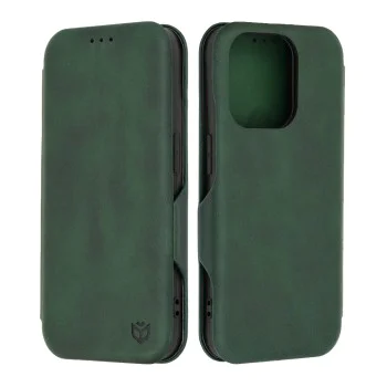 Калъф за iPhone 15 Pro Safe Wallet Plus, зелен