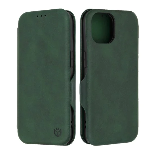 Калъф за iPhone 15 Safe Wallet Plus, зелен