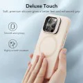 Калъф за iPhone 15 Pro - ESR Cloud Soft HaloLock Kickstand - Light Tan