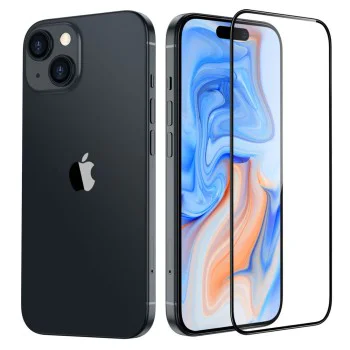Протектор за iPhone 15 Plus - ESR Armorite Screen Protector - черен