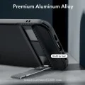 Калъф за iPhone 15 Plus - ESR Air Shield Boost Kickstand - полупрозрачен черен