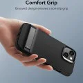 Калъф за iPhone 15 Plus - ESR Air Shield Boost Kickstand - полупрозрачен черен