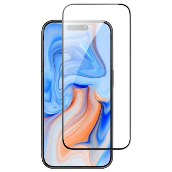 Протектор за iPhone 15 - Tempered Glass - ESR - Черен