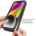 Калъф за iPhone 15 Plus + калъф - Defense360 Pro - черен