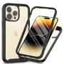Калъф за iPhone 15 Pro Max + калъф - Defense360 Pro - черен
