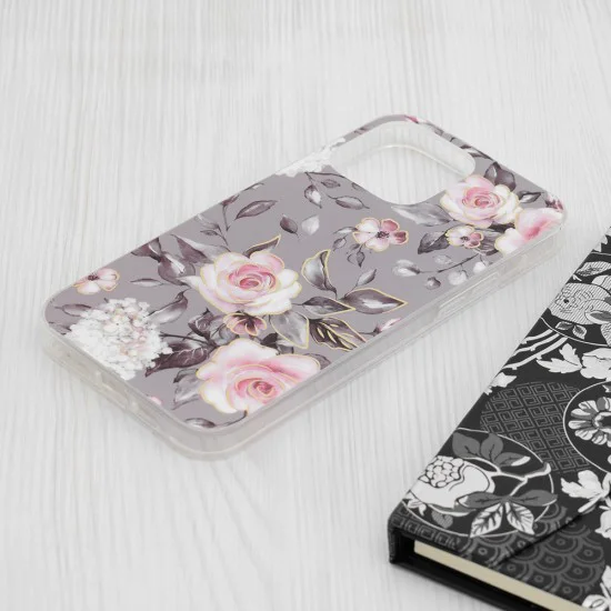 Калъф за iPhone 15 Pro Max - Marble Series - Bloom of Ruth Gray
