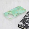 Калъф за iPhone 15 Pro - Серия Marble - Green Hex