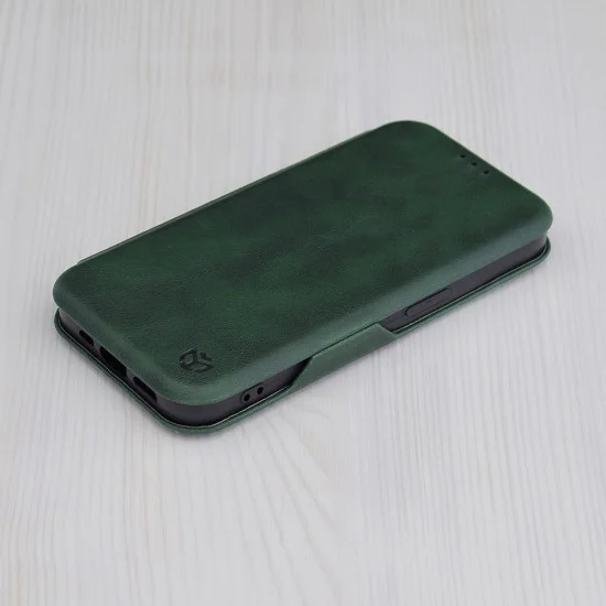 Калъф за iPhone 15 Pro Max Safe Wallet Plus, зелен