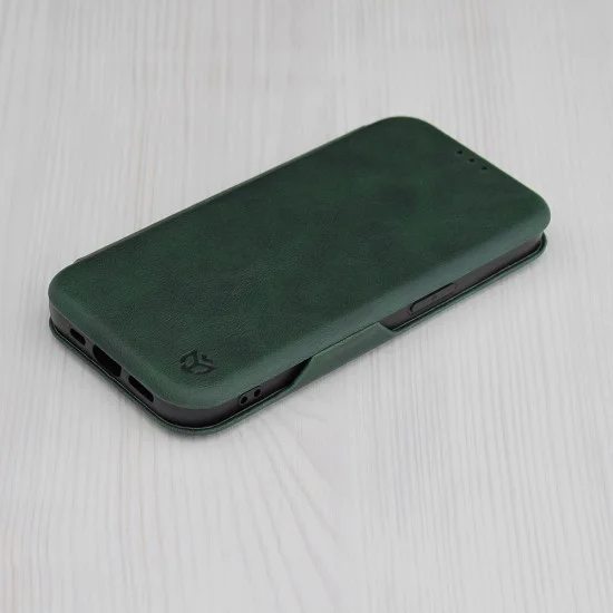 Калъф за iPhone 15 Plus Safe Wallet Plus, зелен