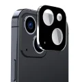 Протектор за камера за iPhone 15 / iPhone 15 Plus - Пълно стъкло за камера - черен
