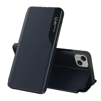 Калъф за iPhone 15 Plus - eFold Series - Тъмно син